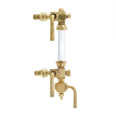 1047 Bronze Asbestos Packed Water Level Gauge (Screwed)