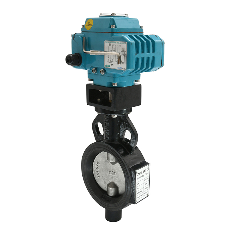 1078F Butterfly Valve (Wafer Type), PN 1.0 with Electrical Actuator