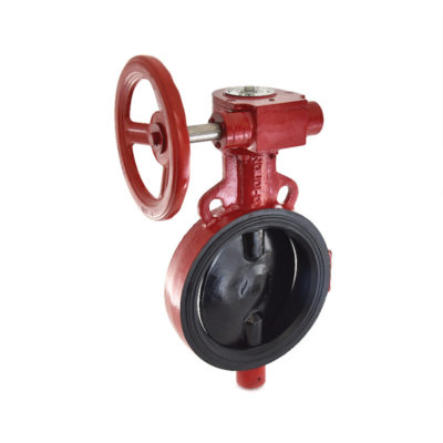 1078H Butterfly Valve (Wafer Type), PN 2.5 with S.G Iron Disc - Gear Operated