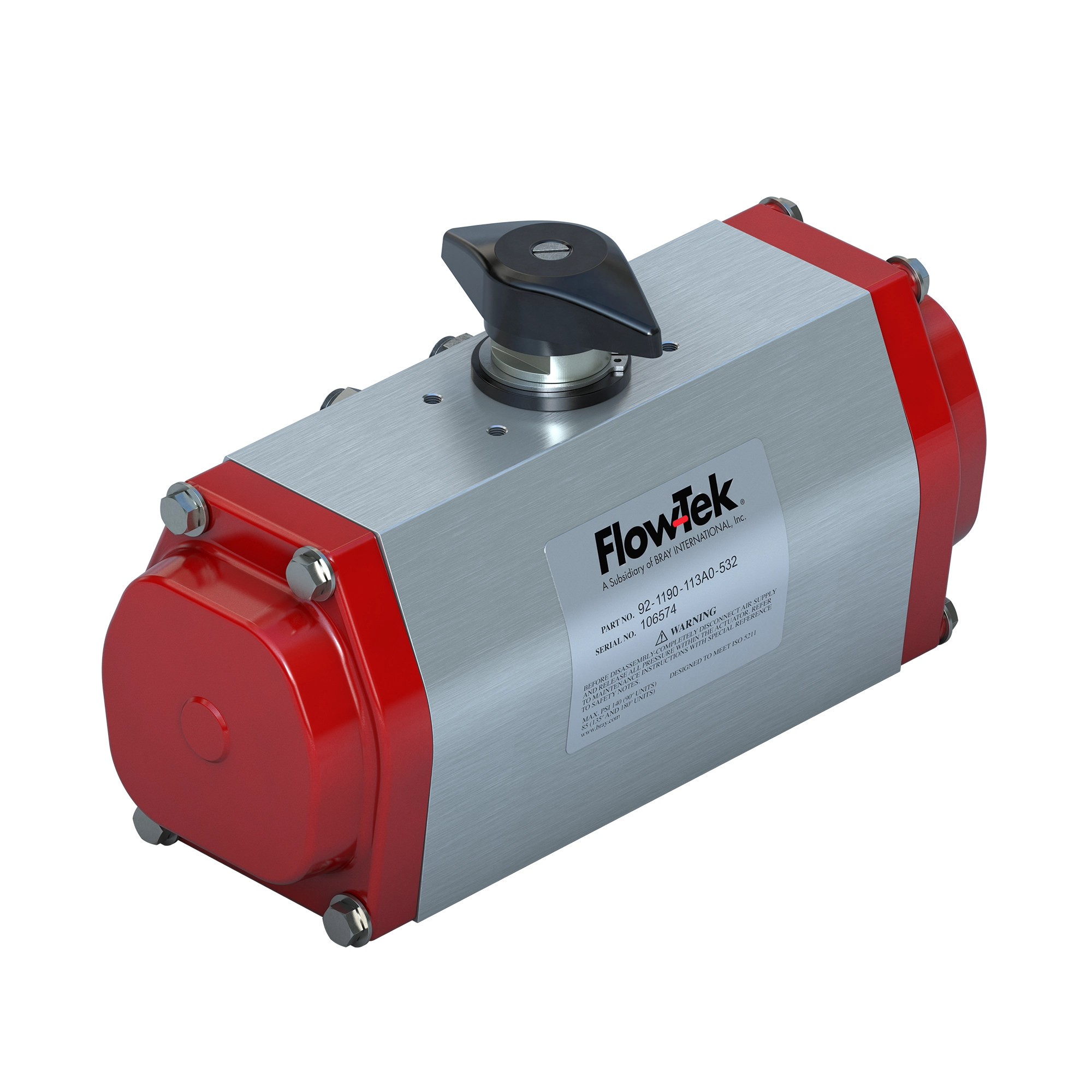 Rack and Pinion Pneumatic Actuator Flow-Tek Series 92/93