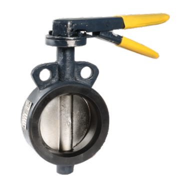 Cast Iron Butterfly Valve E.P.D.M. Molding L. O. Wafer Type (PN10)