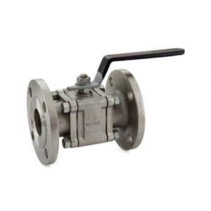 1081A Stainless steel (CF8 / S.S-304) Three Piece Design Ball Valve, Class-150 (Flanged)